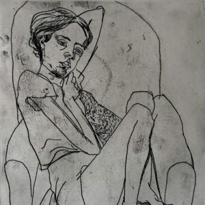 Seated girl